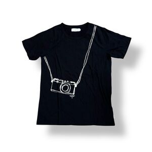 🖤GUC🖤 WHITE CHOCOOLATE Camera Short Sleeve Tee